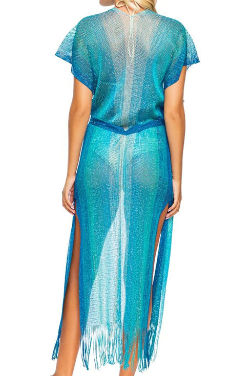 Luli Fama Atlantis Queen Long Caftan